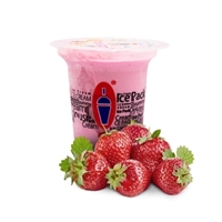 آیس پک توت فرنگی  موز